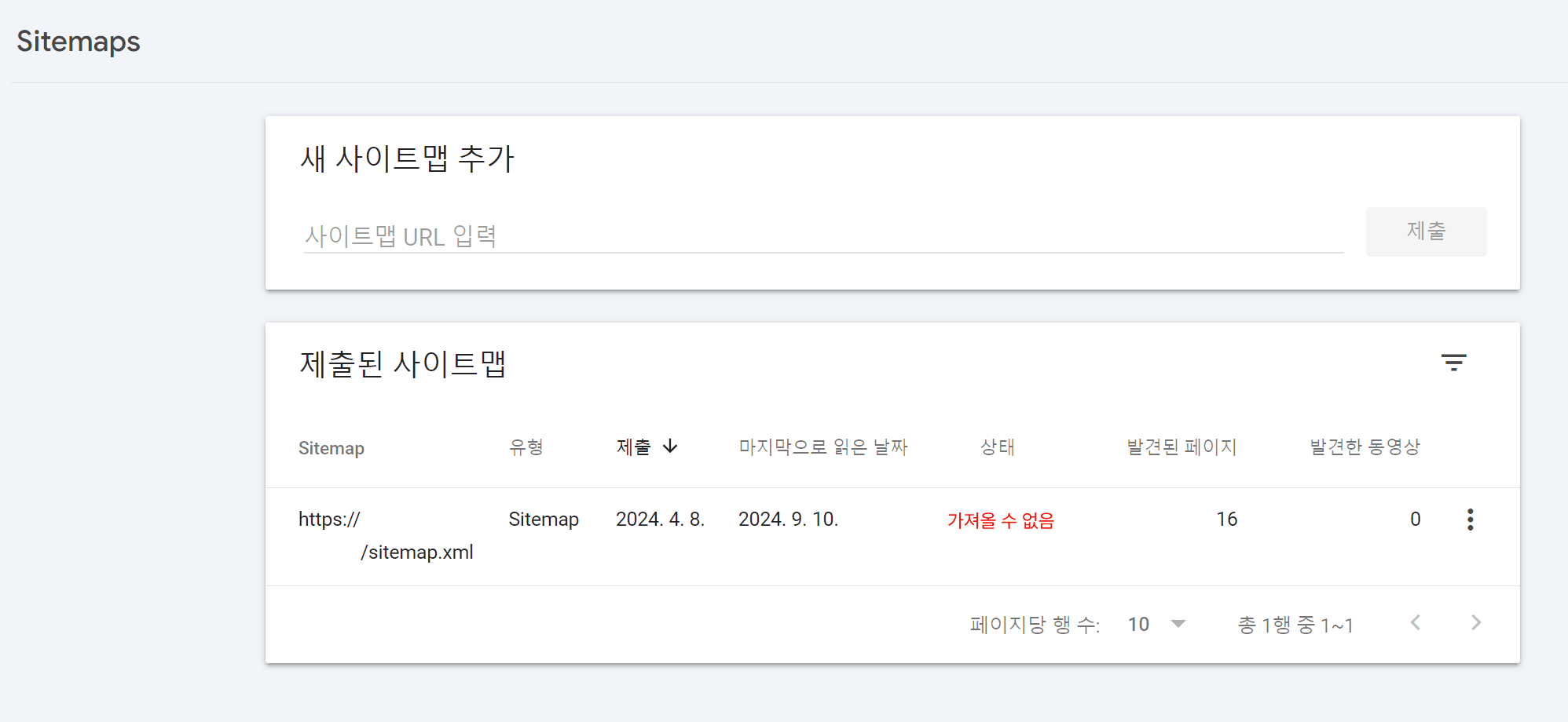 구글 서치 콘솔 사이트맵 가져올 수 없음, 4가지 원인과 완벽 해결 가이드라인